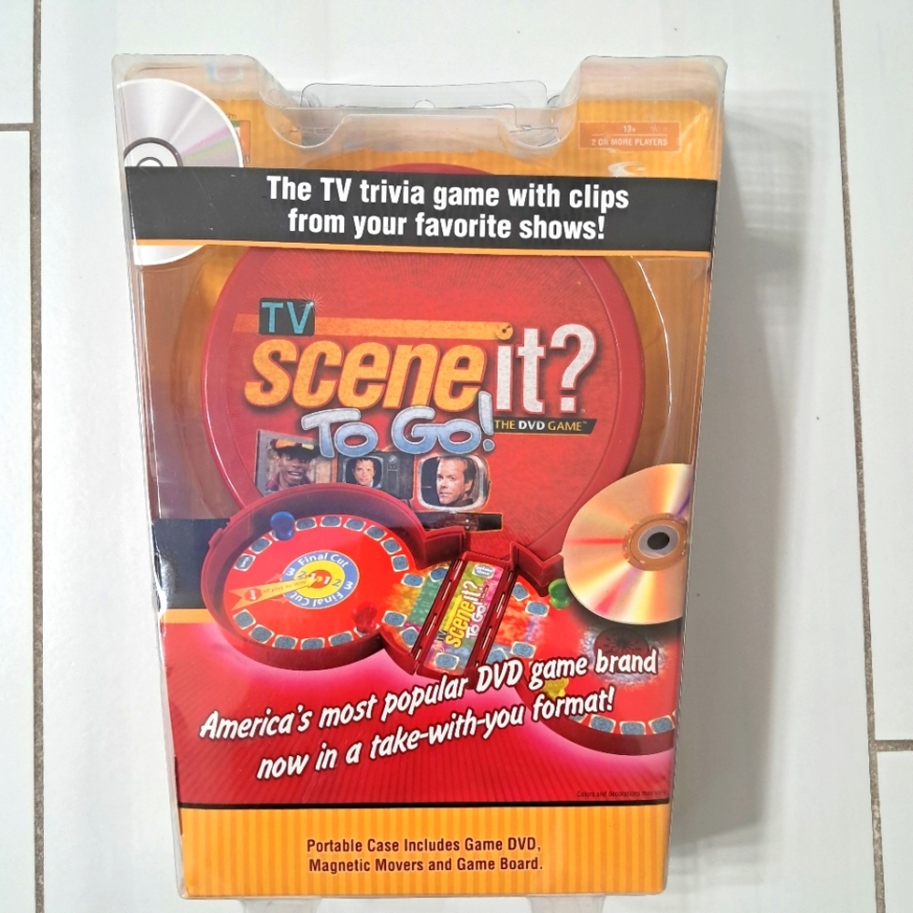 Scene It To Go TV Trivia Game Portable Family Fun